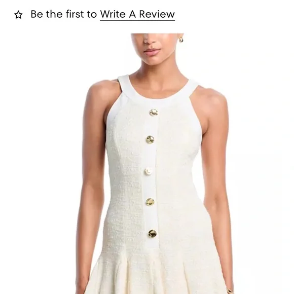 Black Halo Didi Mini Dress NWT - Picture 2 of 5